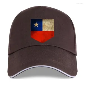 Cap berette per cappello 2023 Summer Stampa vintage Pocket Chile Flag MENS America Baseball