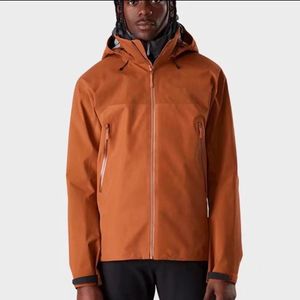 Jackets 2023 Lastest Styles Arc Beta Threelayer Hard Shell Ski Coat Outdoor Windproof Waterproof Jakcets for Men