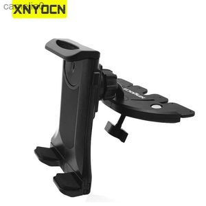 Tablet PC Stands Xnyocn Universal Hot Sale 7 Inch 90~136mm Adjustable Car Holder CD Slot Mobile Phone Mount Holder Stand For ipad mini Tablet PCL231225