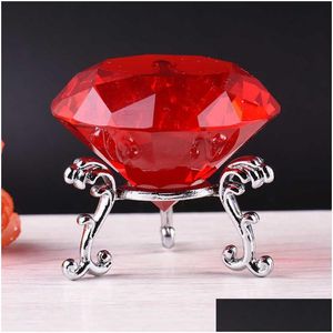 Oggetti decorativi Figurine Cristallo Diamante Decorazione della casa Desktop Regali di compleanno Fidanzata Compagno di classe Capo Collega Ufficio 21060 Dhq4W