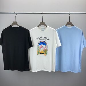 Tシャツデザイナー衣料品メンズプラスティーポロスラウンドシャツネック刺繍と印刷されたポーラースタイルの夏のsumm