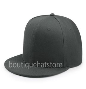 2021 Custom Dark Grey Color Baseball Sport Fitted Cap Men039s Women039s Full Closed Caps Casual Leisure Solid Color Flat Bas3223975