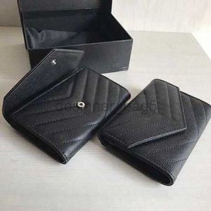 Luxury plånböcker designer kuvert klaff kaviar mönster plånbok läder noll plånbok noll plånbok kort plånbok kvinnokorthållare