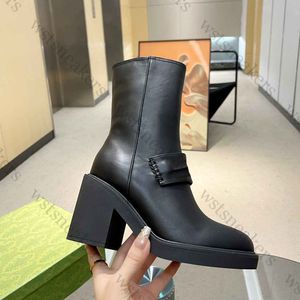 designer women shoes short long woman brand boots genuine leather lady black boot womens sexy shoe mid-low heeled shoes strappy boots for spring summer autumn with box