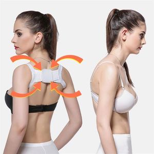 Cinture Per bambini adulti Correttore postura posteriore Correzione supporto clavicola Spalle dritte Cinturino con VelcroBelts253s