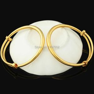 Braggle Fashion Dubai Gold Baby Jewelry for Boys Girls18k Color African Kids Bangles Braccialette289P Braccialette289P