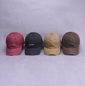 到着子供たちを売る野球帽の手紙Voya Embroidery Hat Summer Outdoor Adgationable Hip Hop Hats Casquette 2105311561850