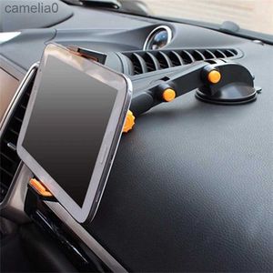 Tablet PC Stands Cauklo Sucker Car Phone Holder 4-11 Inch Tablet Stand för iPad Air Mini Strong Suction Tablet Car Holder Stand för iPhone X 8L231225