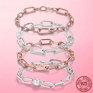 Original Gold Color Me Bracelet Me Lobster Clasp Chain Link Femme Bracelet For Women Jewelry Making Gift Pulseira 220218242N