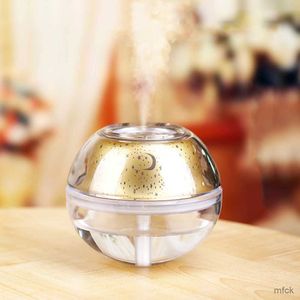 Luftfuktare 500 ml kreativ luftfuktare USB aroma diffusor nyhet belysning mån himmel hem babyrum mini elektrisk mist maker fogger