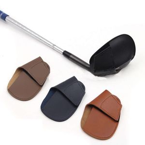 Golf Club Leather Cover Golf Club Hat Head Protection Cover GOLF Putter Head Protection Leather Cover