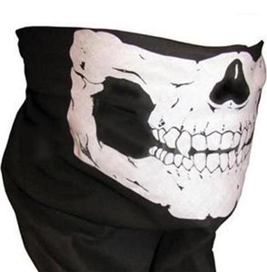 Szaliki Skull Bandana Rurowe wielofunkcyjne motocyklowe szalik opaska na głowę bezproblemowy 2548 cm magiczny tłumik głowa głowica