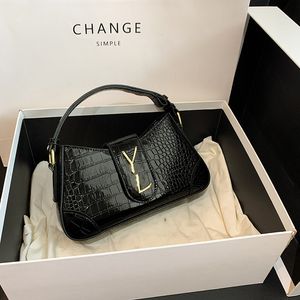 Tasarımcı Çanta Omuz Çantaları Tasarımcılar Kadın Lüks Crossbody Cüzdan Y-S Düz Mektup Taş Deri Fermuar Beyaz Gümüş Altın Küçük Tote Çanta Kadınlar Moda Lady Bags