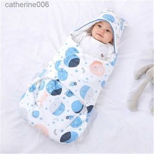 Sleeping Bags Spring Newborn Baby Wrap Blankets Cartoon Baby Sleeping Bags Envelope For Newborn Sleep Sack Cocoon for Baby Suitable for 0-6ML231225
