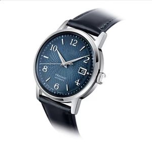 رجال يشاهدون presage Quartz Movement Movement Japan Battery High Quality Watch Stainless Strap Slack Splash Waterproof Designer Wristwatch Montre de Luxe