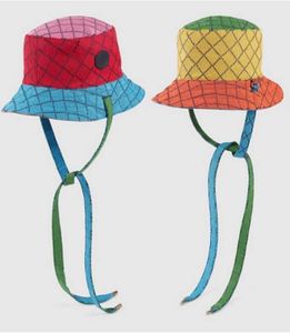 2021 Multicolor Sun Bucket Hat Woman Men Hats Luxurys Projektanci czapki czapki męskie maska ​​czapka cappelli firmati doubleg 6538578190745