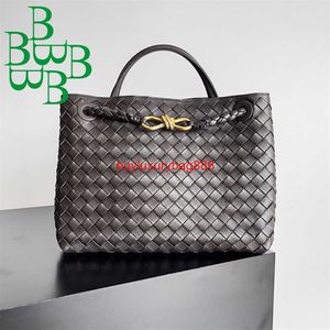 Andiamo Top Handle Bag Womens Designer Botteg Venetas Totes Bags Woven Series Womens Bag Double Sidskin 2024 Ny stor Andiamo Horisontell handväska Europ Hbzr