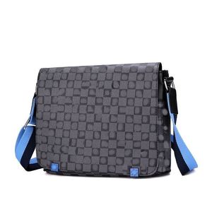 حقيبة الرجال الوجه Flip واحد الكتف الأزياء Men Crossbody Bag Business Trip Leisure Computer حقيبة كبيرة السعة