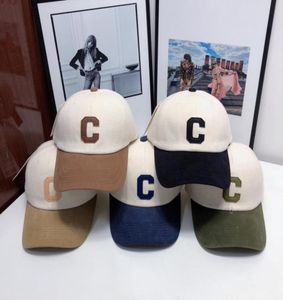 Luxury Designer baseball cap men039s and women039s winter trend ball cap fashion charm versatile simple letter boutique hat3580922