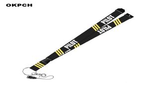 Fashion Pilot Lanyards for Keys Neck Strap for Card Badge Key Chain Lanyard Hang Rope Keychain2259527