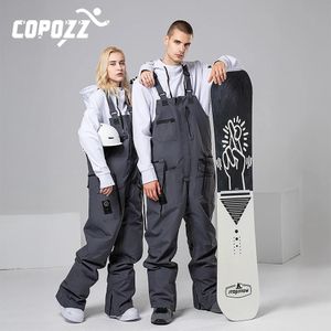 Ceketler Copozz Erkek Kadın Kayak Ceket Kayak Pantolon Kış Sıcak Rüzgar Geçirmez Su geçirmez Kayak Palto Tulum Açık Spor Kayak Giyim Snowboard