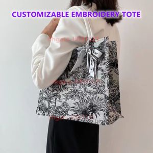 10A CUSTOMIZABLE EMBROIDERY DESIGNER BAG Handbag Embroidery Tote Gift silk scarves and Internal bag free shipping