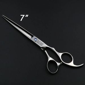 7 Inch Professional Hair Cutting Scissors Hairdressing Barber Salon Pet Dog Grooming Shears BK035 231225