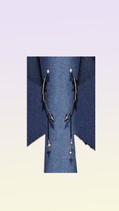 Thaya Creative Design S925 Silver Needles Dragon Knight Earring PLATED 18Kゴールドジルコンスタッドファッションガールファインジュエリーギフト2102179803