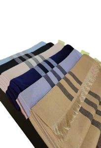 Cashmere Highend Soft Thick Designer Scarf Classic Plaid Printed Men and Women Fashion Suits Scarves With Box och Accessories4395513