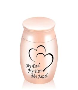 Small Cremation Keepsake Urns for Human Ashes Mini Cremation Urn for Ashes Cremation Funeral UrnMy Dad My Hero My Angel 30 x 40mm7526267
