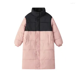 Frauen Trench Coats Winter Down Cotton Clothes Frauen Koreanische Version des losen Temperament