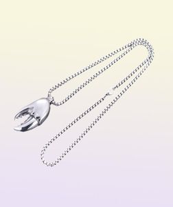 2020 Z192 NEW LOBSTER CRAB PLIERS NECKLACE MEN039Sステンレス鋼ペンダントパーソナライズされたペンダントネックレスジュエリー8474782