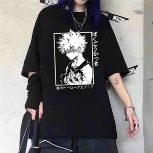 My Hero Academia magliette magliette di grandi dimensioni Anime Top Women Thirts Short Short Shirts Summer Cashys Abbigliamento Haruku