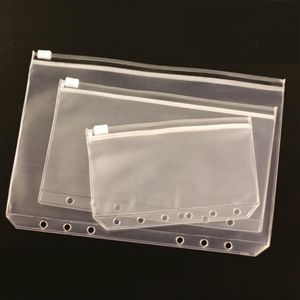 5PCS LOT A5 A6 A7 PLIFE STANDARD STANDARDOWANA PCV LUSKA LEAK Z LIKUJĄCEM SIĘ ZAPITOWANIE ORGANIZACJA PRODUKCJA PRODUKCJA BINDER 3066