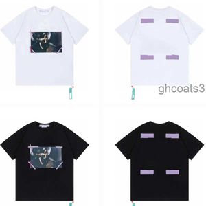 T-Shirts 2023 Tasarımcı Yeni Erkek Lüks Beyaz Klasik T Shirt Ok Graffiti Sweatshirt ve Kadın Moda Konu Tee Çoklu Stiller Hip Hop T-Shirt Pi9a