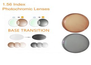 156 Index Prescription Pochromic Lenses Transition Grey Brown Lenses for MyopiaHyperopia Anti Glare Sunglasses Lens O1567452769