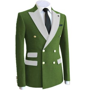 Jackets Men's Suits Only Jacket Buttons Suit Slim Fit Wedding Groom Blazer Wear Business Blazer Formal Tuxedos Terno