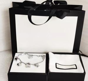 Designer Armbandkedja Silverstar Gift Butterfly Armband Toppkedjor Fashion Jewelry Supply7609231