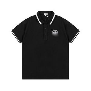 Polo Shirt Designer koszulka koszulka polo i lato nowa koszulka z krótkim rękawem pullover dla mężczyzn i kobiet z haftowanym wzorem literami w klatce piersiowej