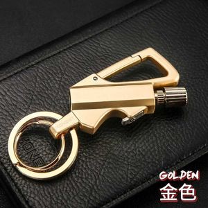 New HONEST Metal Keychain Wilderness Survival Lighter Uses Kerosene Lighter Men's Gift Fun Gadget