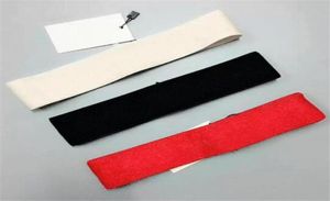 Ny designer elastisk pannband för kvinnor och män gröna och röda randiga hårband huvud halsduk headwraps gåvor16455684826002