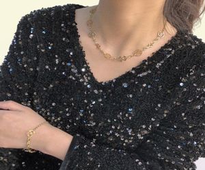 Populär modekedja armband utsökt lyx 18k guldpläterade armband design smycken för flickor klassisk populär stil accessori9753227