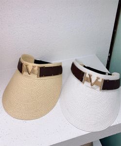 Masowe słomkowe kapelusz damski designerka wiadra męska męska plaża czapki trawę warkocz sunhat projektanci kobiet szerokie brzegi 2398117