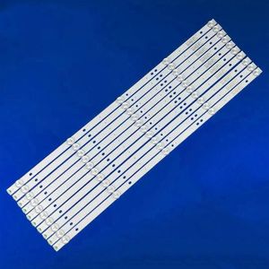 Strips 10pcs Set LED Bar 5LED für Polaroid 58 TVLET584K01 JS-D-JP58DM-051EC81225 E58DM100 3030-5S1P287G