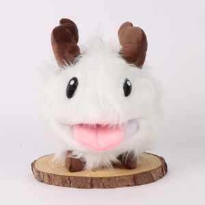 25 cm lol spel poro plysch leksak härlig catoon pet cos plysch leksaker fyllda djur shaggy claw maskin leksak för leksaksmaskin