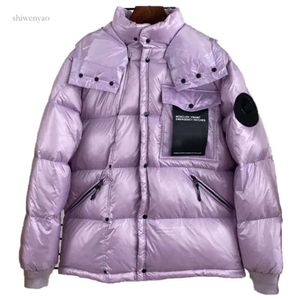 Designer Mens Down Puffer Jacket mode broderad märke Kvinnor Färgglad stripe Packet Parkas Zip Up Jackets Coats Warm Winter Men's123