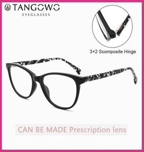 Tangowo Acetate Proscription Glasses Women 2020女性用の新しい眼鏡猫の眼鏡フレーム近視光学アイウェアファッションT26346764