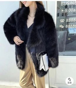 Casaco de cardigã quente de pêlo feminino casaco de moda falsa para mulheres fofas de manga longa de manga longa para baixo