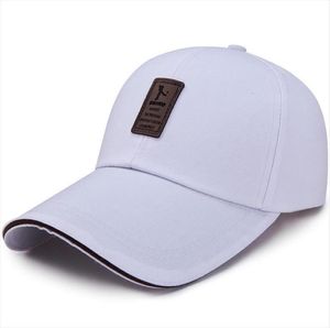 Men Plain Canvas Baseball Cap justerbar snapback Leisure Summer Golf Hats Sunhat Manlig broderi Casquette QB144236551