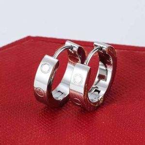 Stud Titanium Steel 18K Roségold Designer Ohrring Stud für Frauen exquisit einfach Mody Damen Ohrringe Juweliergeschenke Oorbellen Jan